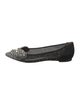 Badgley Mischka Mesh Crystal Embellishments Flats