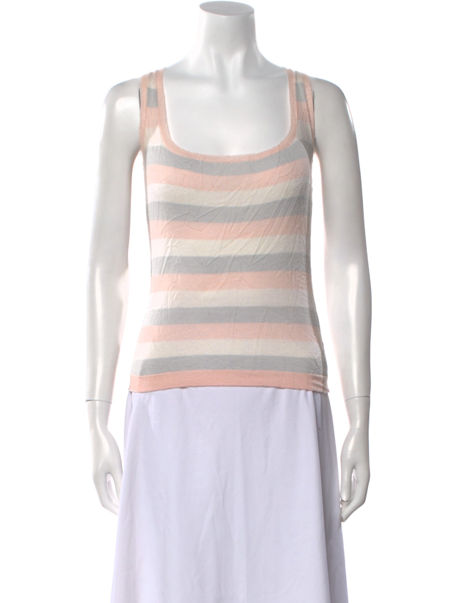 Badgley Mischka Cashmere Striped Sweater