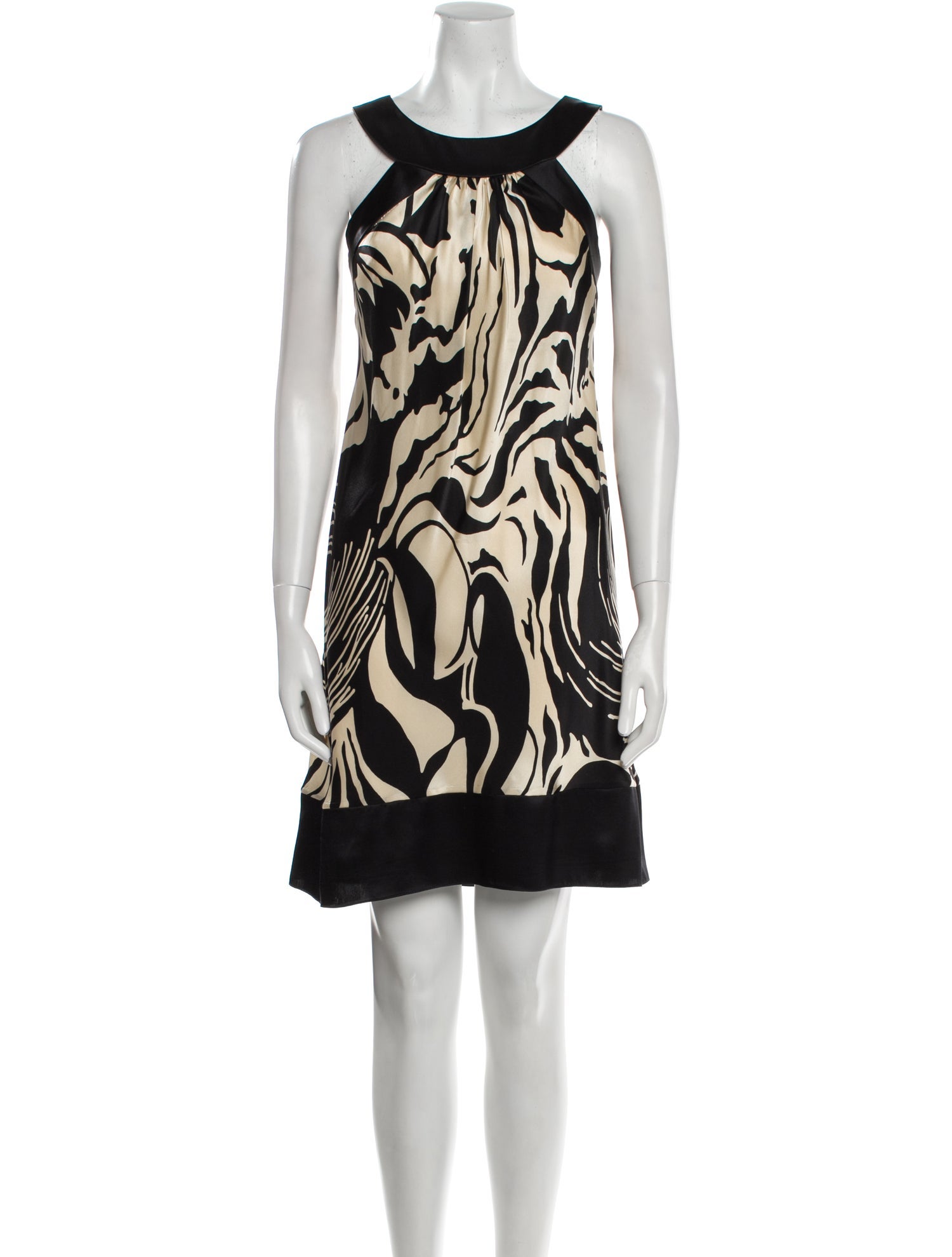 Badgley Mischka Silk Mini Dress