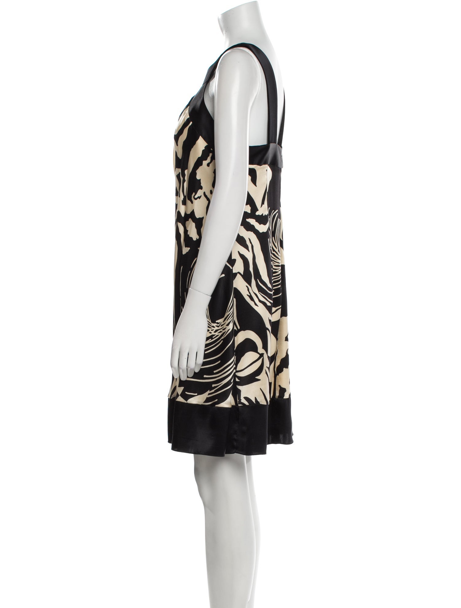 Badgley Mischka Silk Mini Dress