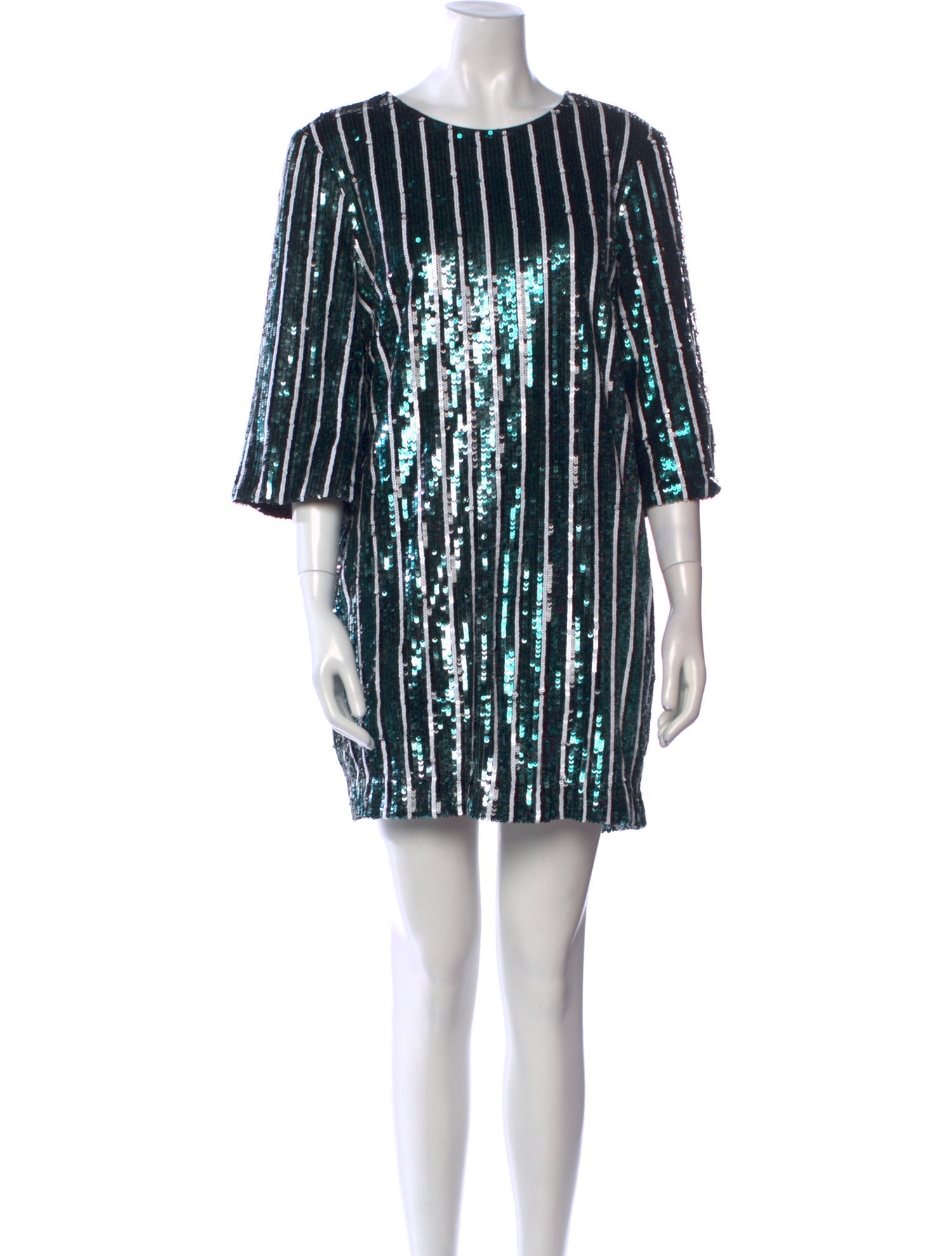 Badgley Mischka Printed Mini Dress