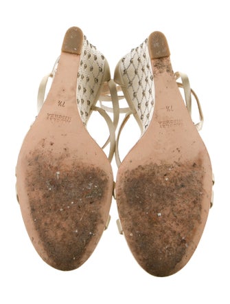 Badgley Mischka Satin Espadrilles