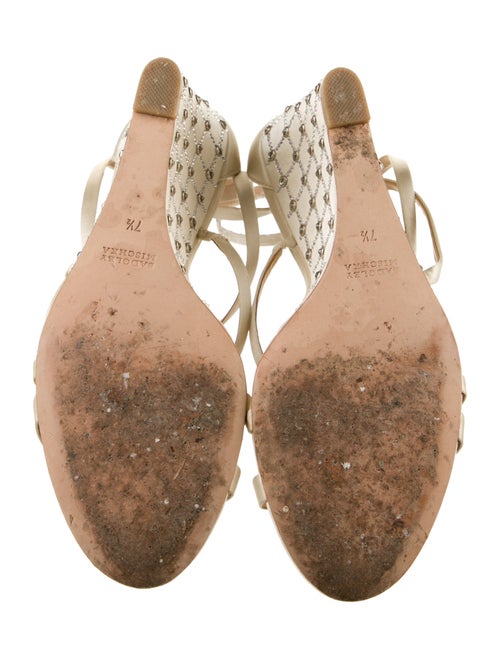 Badgley Mischka Satin Espadrilles