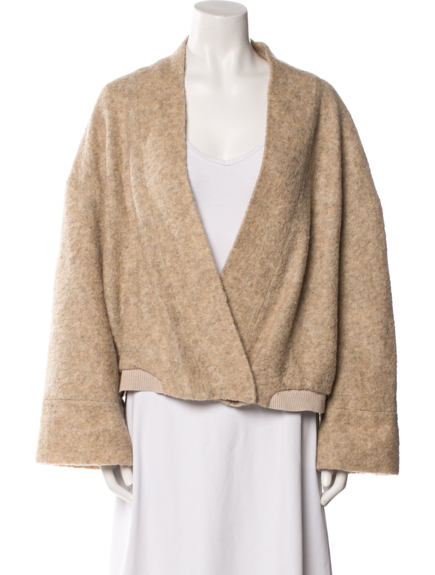 Badgley Mischka Open Front Sweater