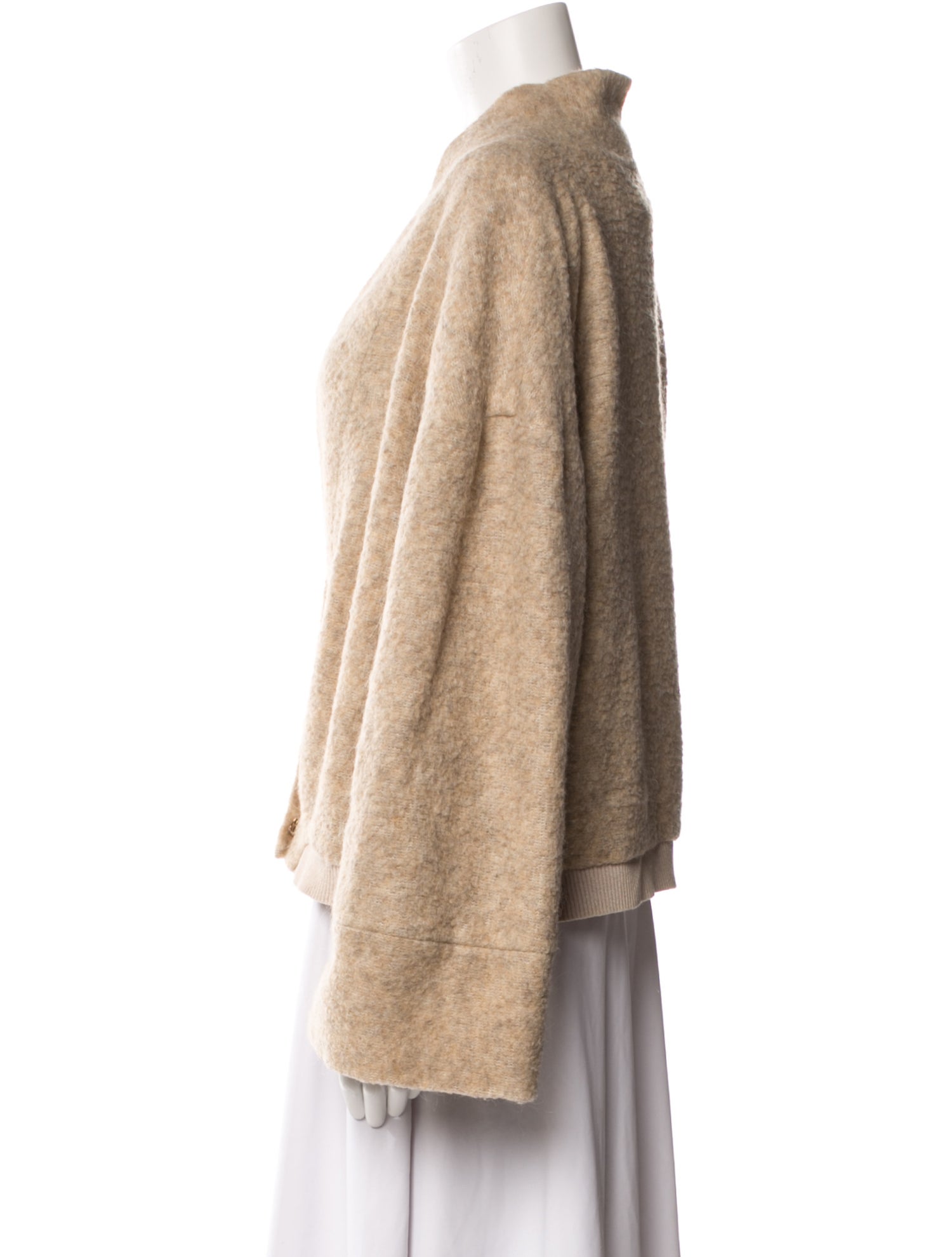 Badgley Mischka Open Front Sweater