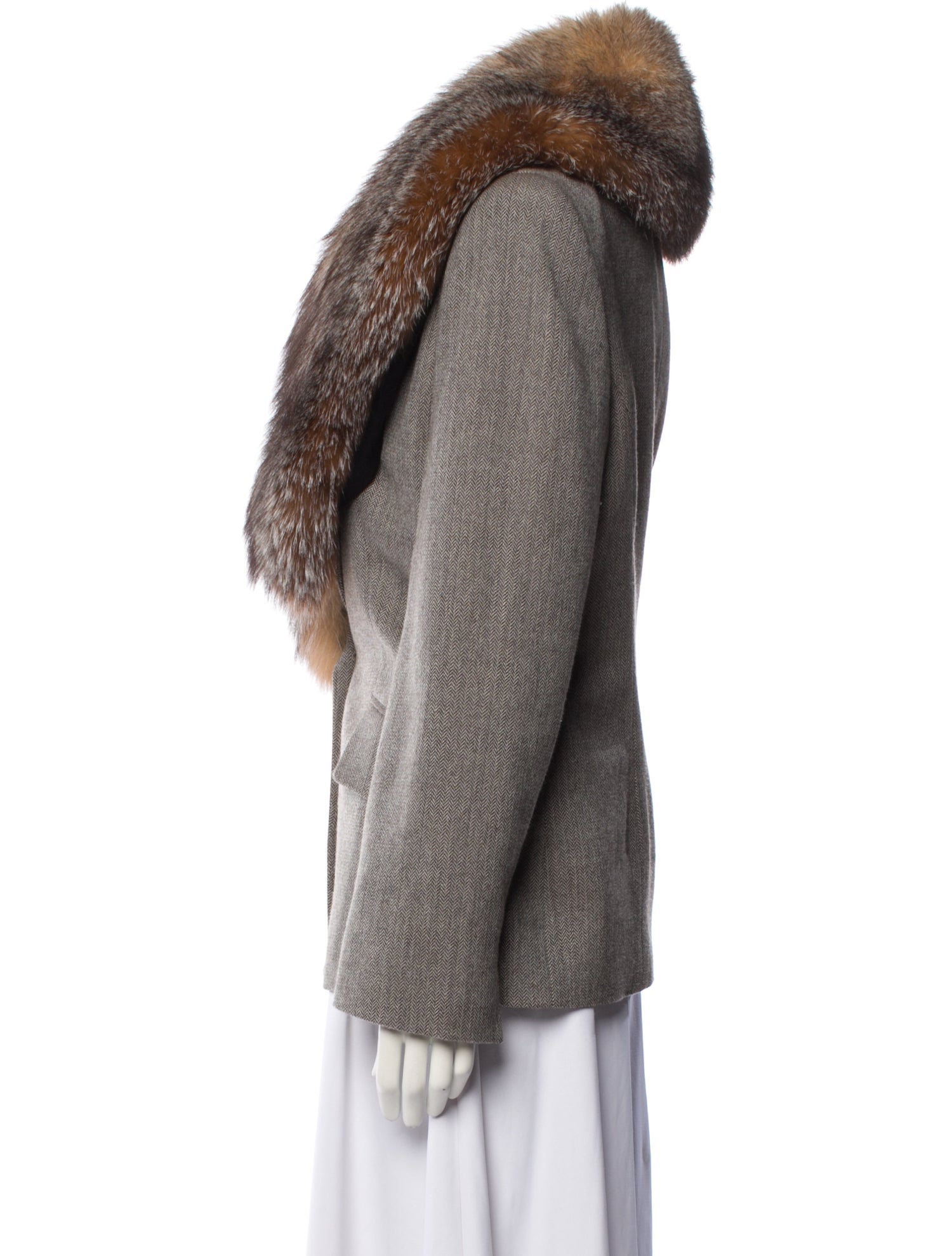 Badgley Mischka Faux Fur Jacket