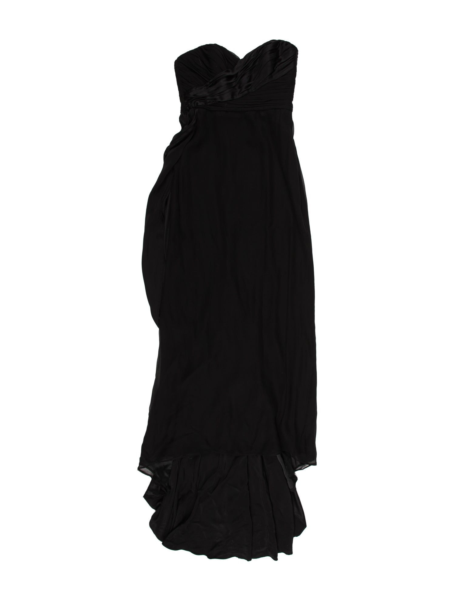 Badgley Mischka Strapless Long Dress