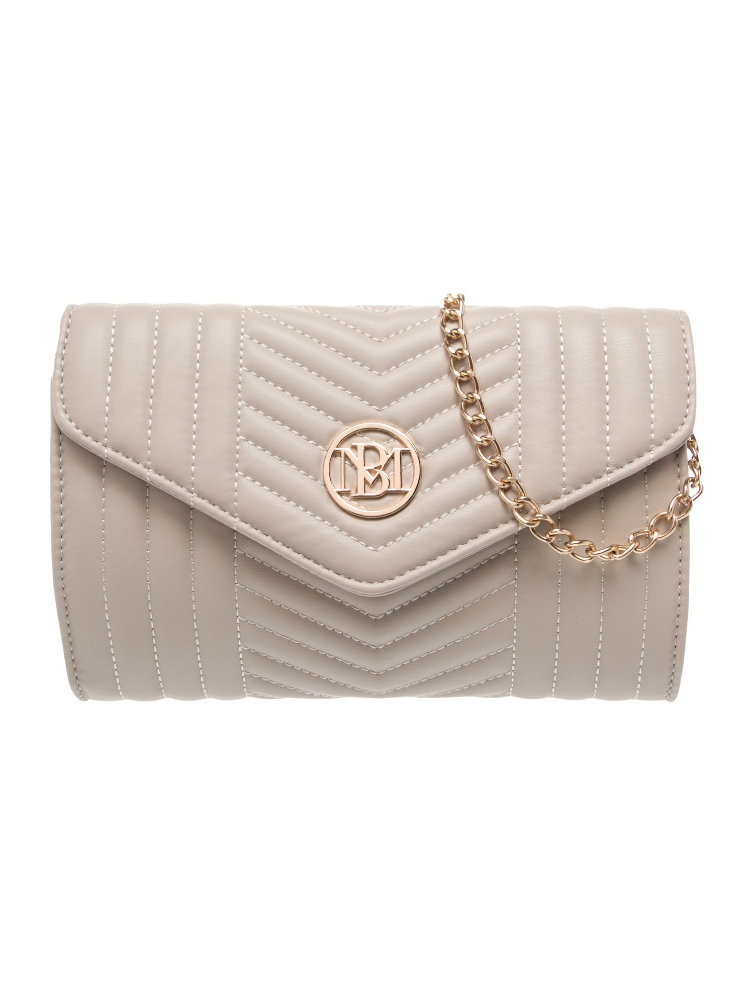 Badgley Mischka Leather Evening Bag