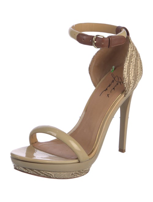 Badgley Mischka Leather Sandals