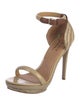 Badgley Mischka Leather Sandals