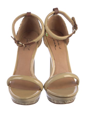 Badgley Mischka Leather Sandals