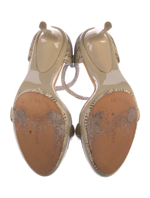 Badgley Mischka Leather Sandals