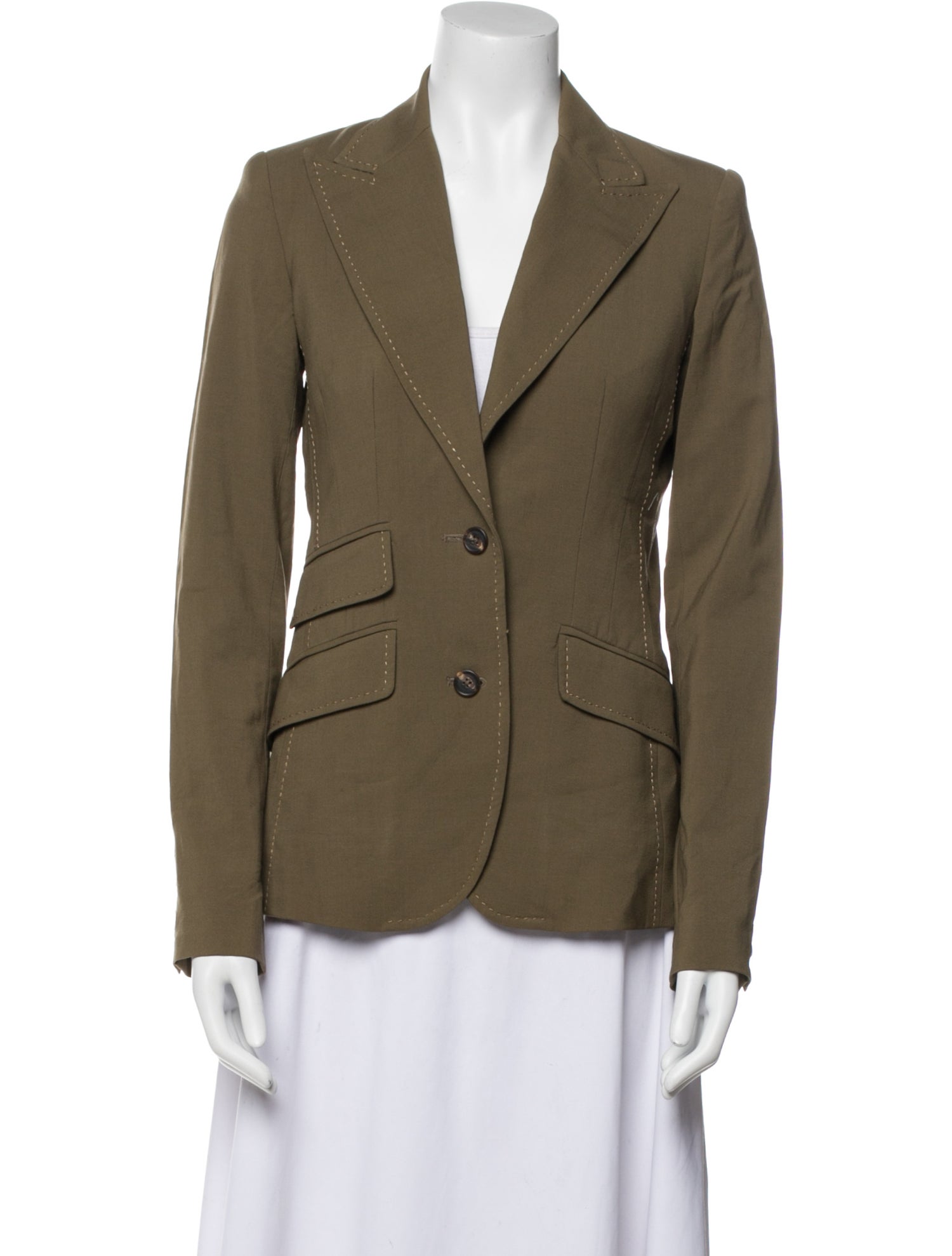 Badgley Mischka Wool Blazer