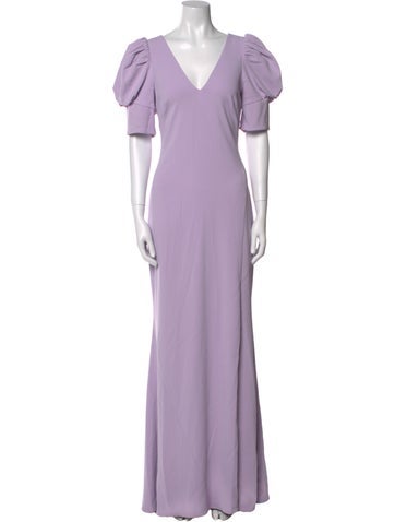 Badgley Mischka Dresses V-Neck Long Dress US 8 | M