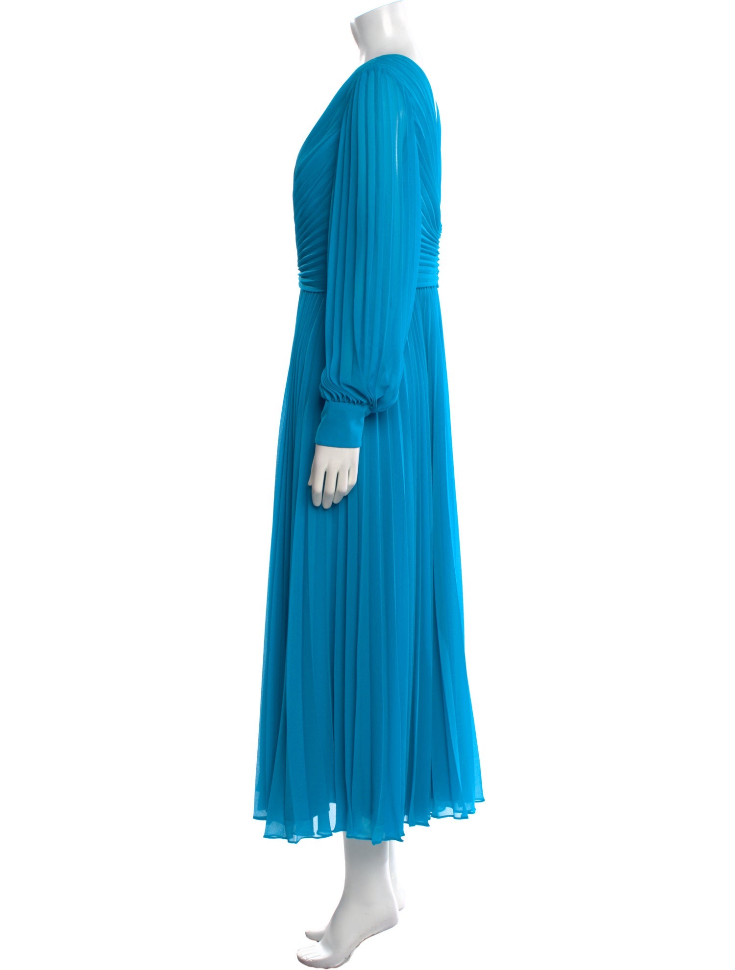 Badgley Mischka V-Neck Long Dress w/ Tags