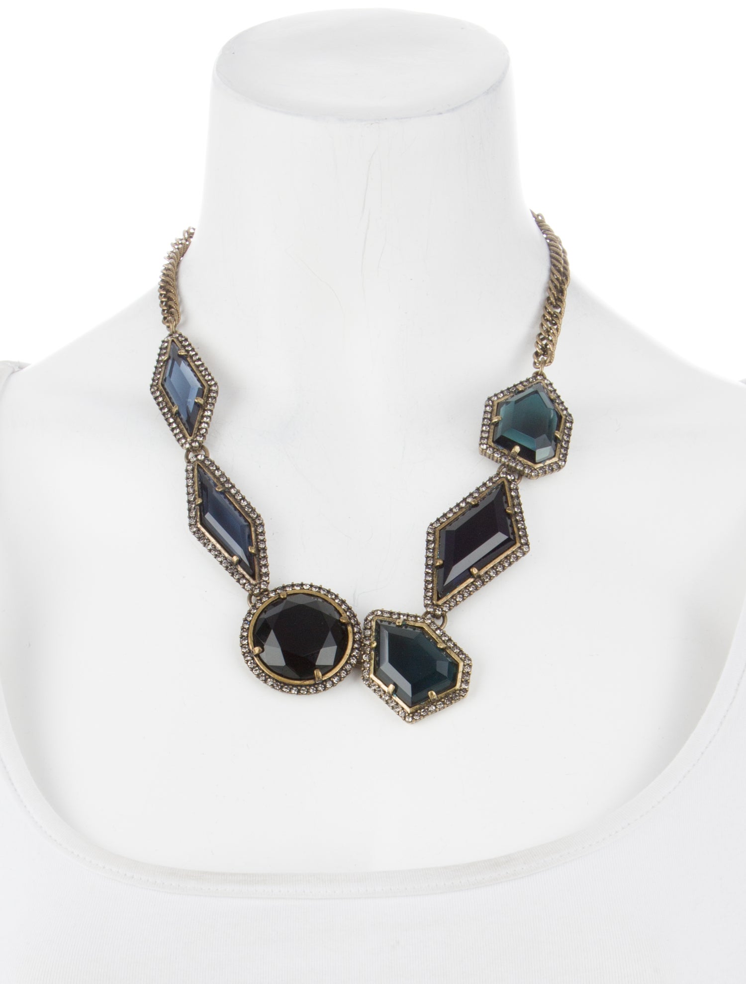 Badgley Mischka Crystal Collar Necklace