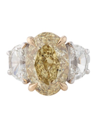 Badgley Mischka 14K 10.90ct Lab-Grown Diamond Engagement Ring