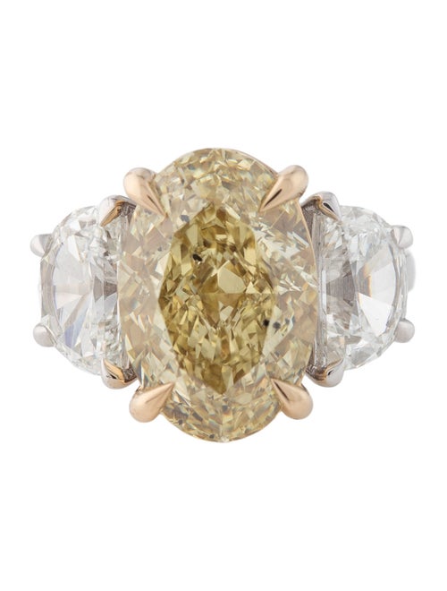 Badgley Mischka 14K 10.90ct Lab-Grown Diamond Engagement Ring