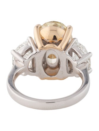 Badgley Mischka 14K 10.90ct Lab-Grown Diamond Engagement Ring