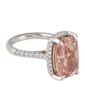 Badgley Mischka 14K 10.01Cct Lab-Grown Diamond Engagement Ring