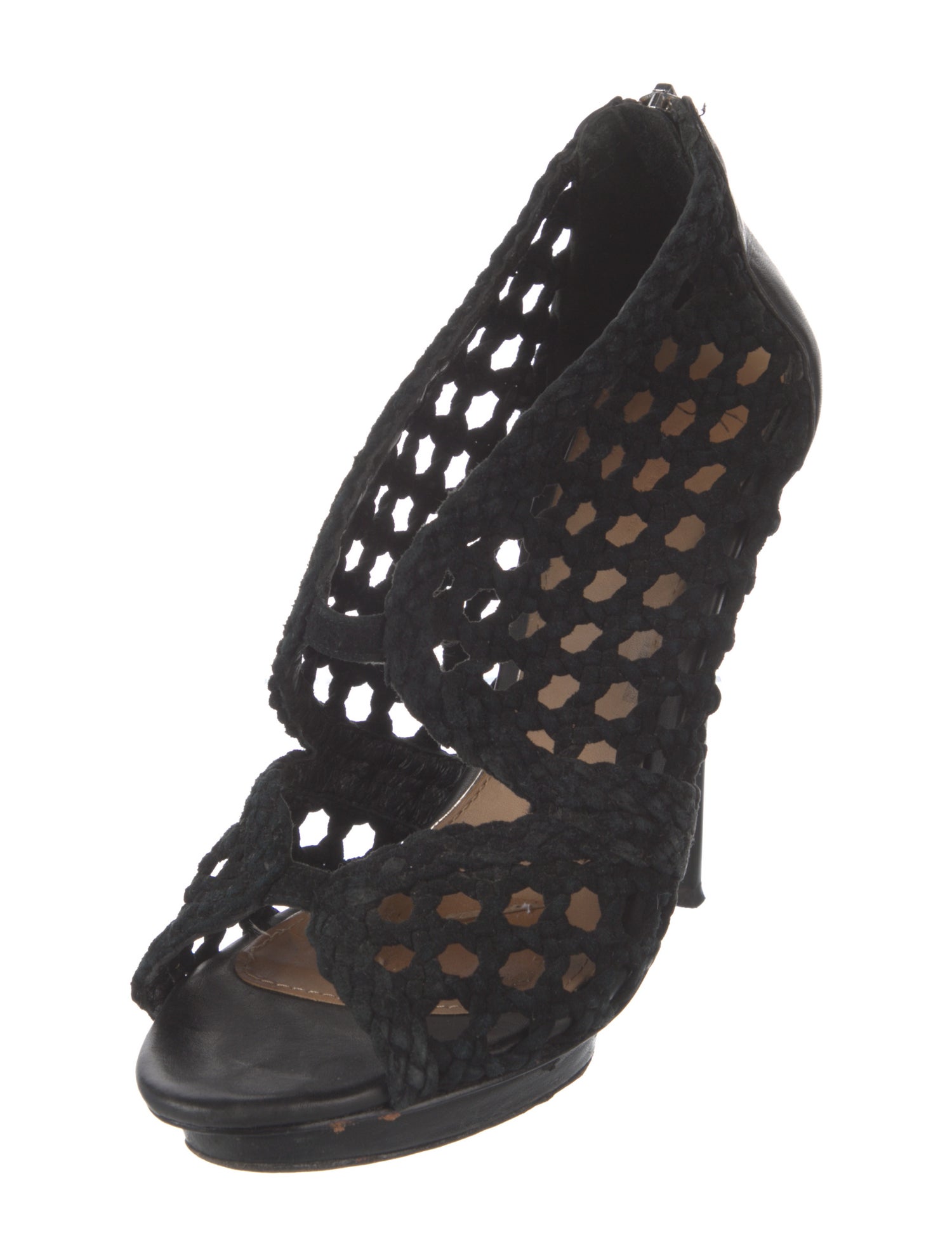 Badgley Mischka Suede Gladiator Sandals