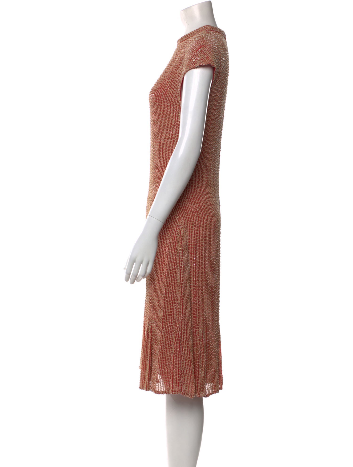 Badgley Mischka Vintage Midi Length Dress