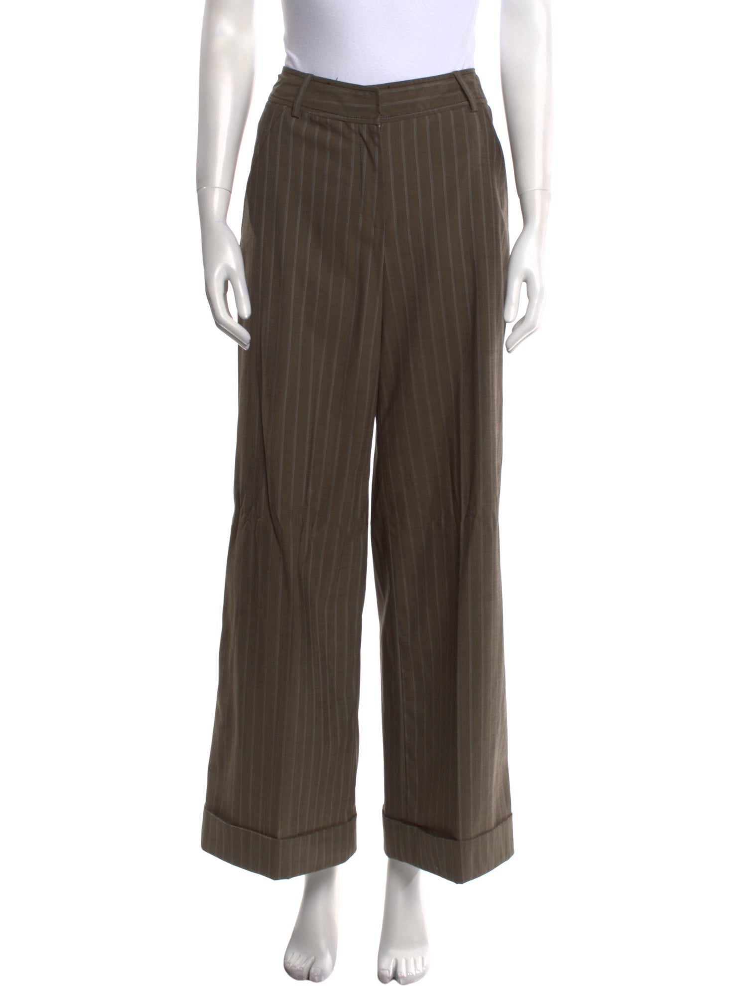 Badgley Mischka Striped Wide Leg Pants