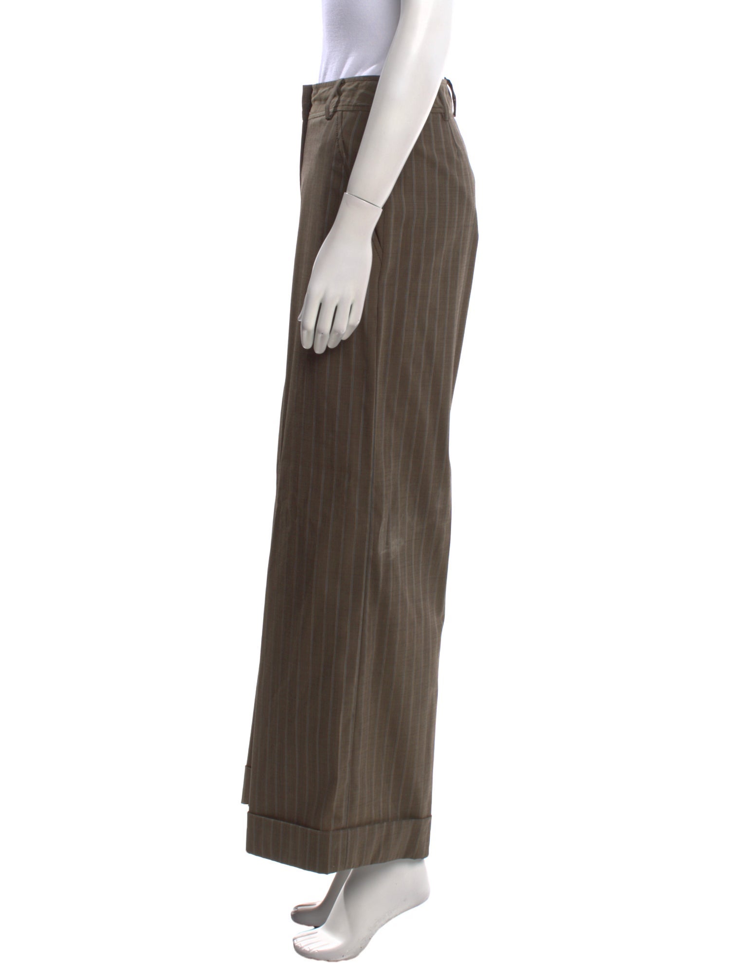 Badgley Mischka Striped Wide Leg Pants