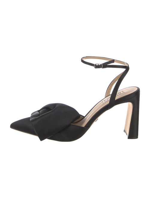 Badgley Mischka Satin Slingback Pumps