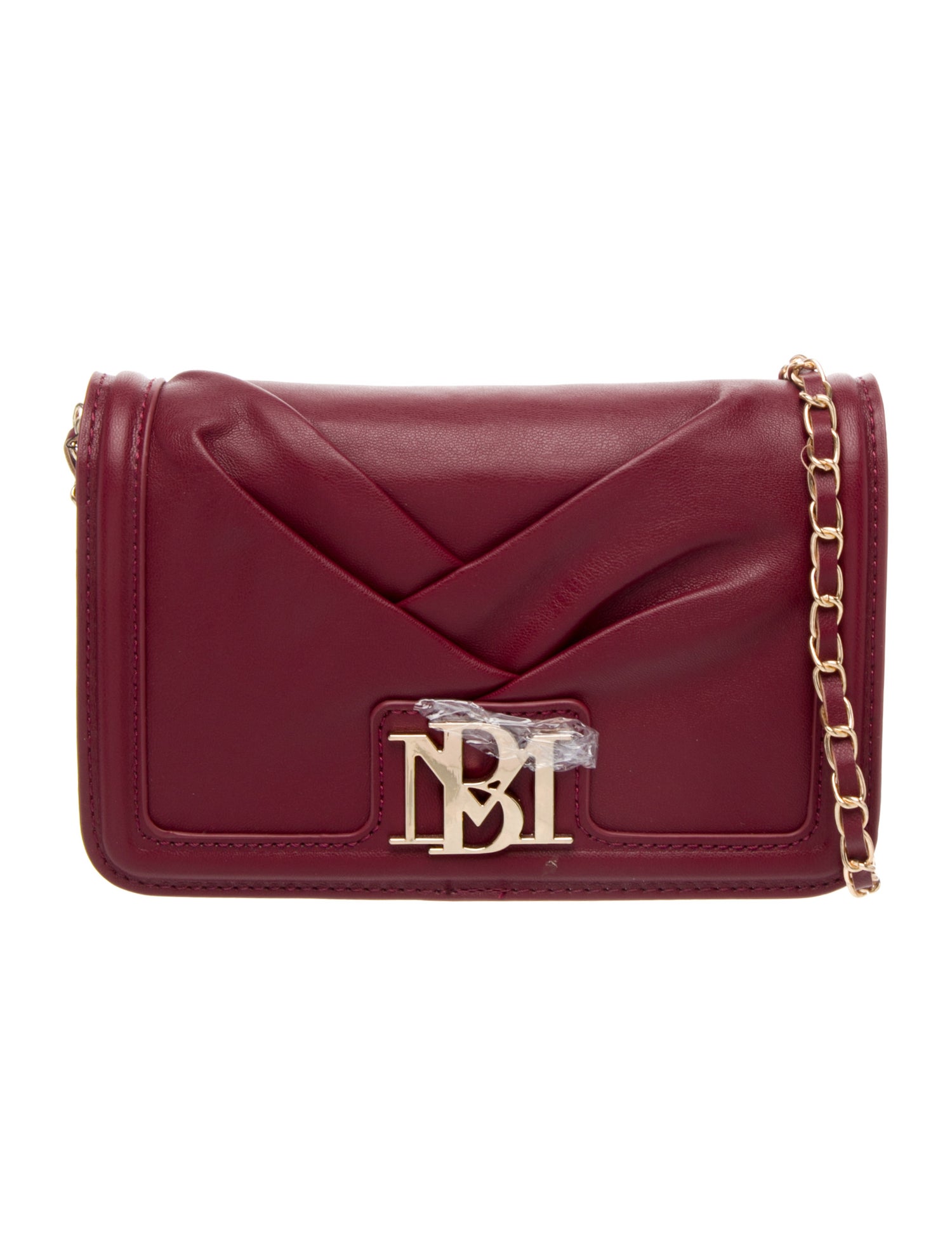 Badgley Mischka Vegan Leather Clutch w/ Tags