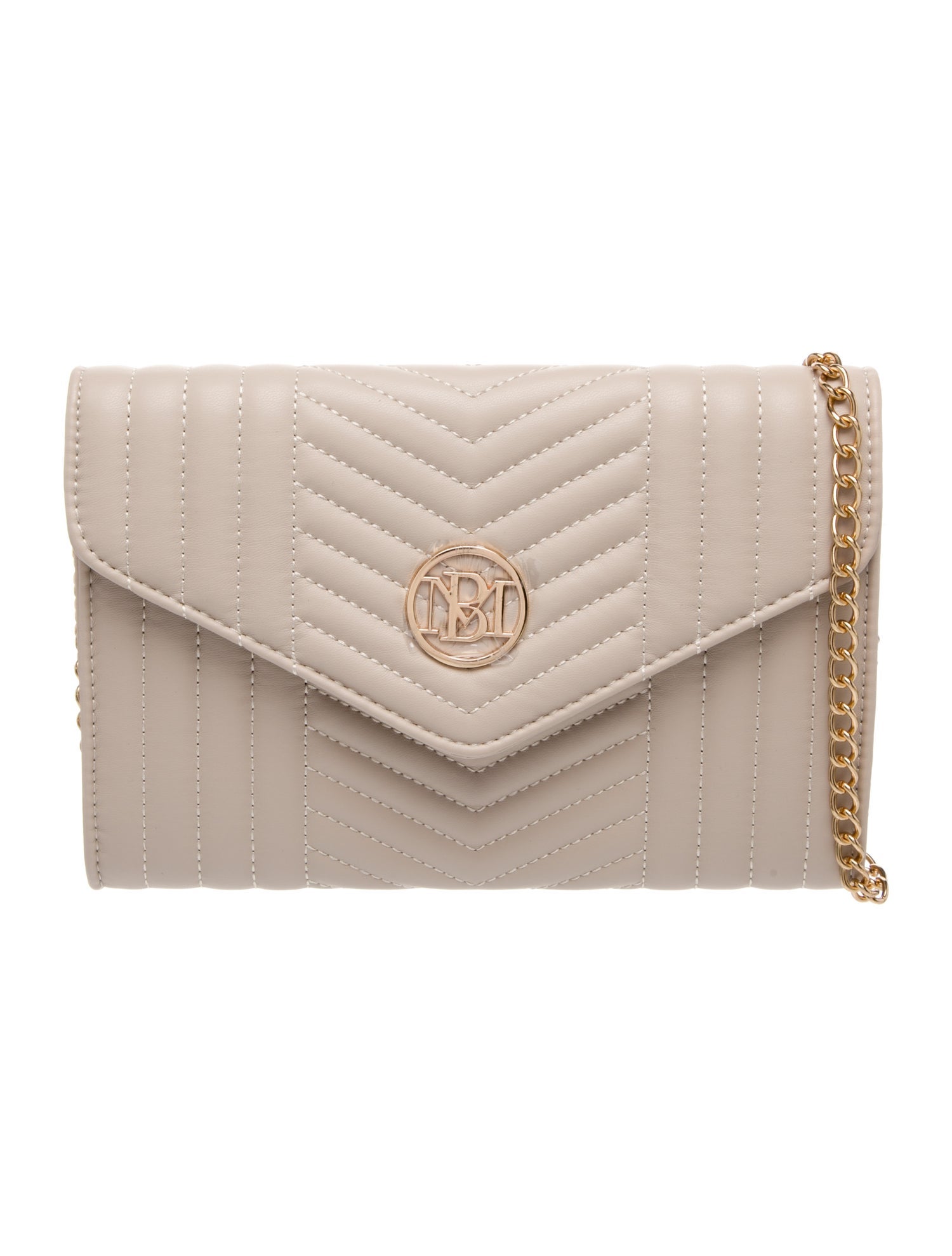 Badgley Mischka Leather Evening Bag w/ Tags