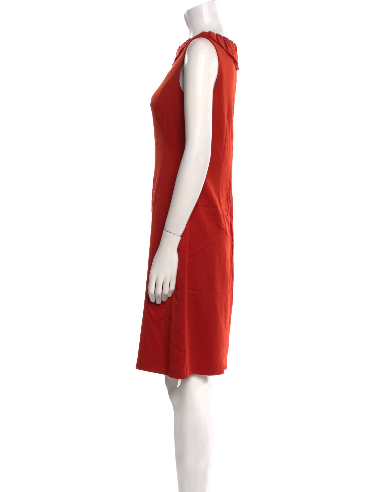 Badgley Mischka Wool Knee-Length Dress