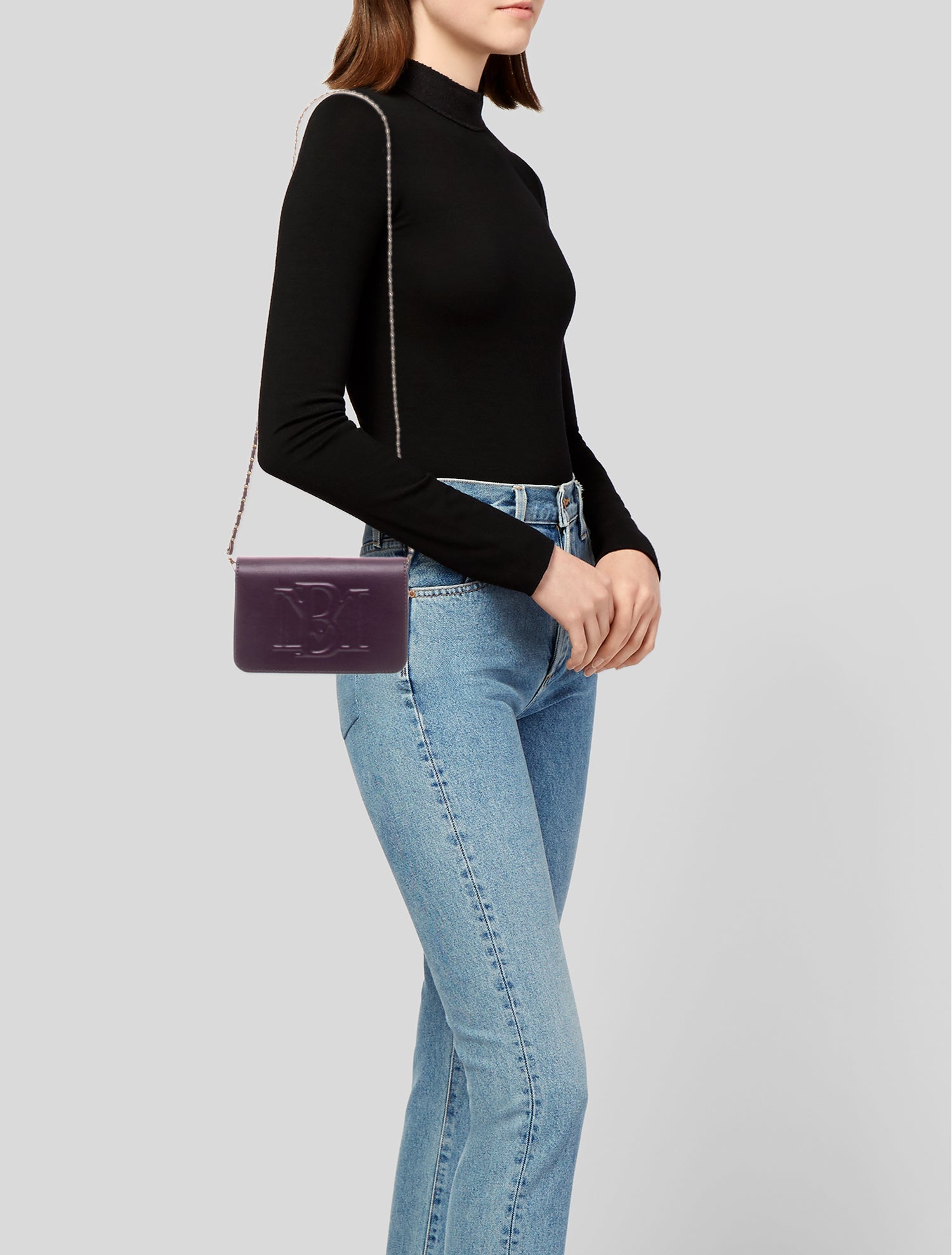 Badgley Mischka Vegan Leather Clutch w/ Tags