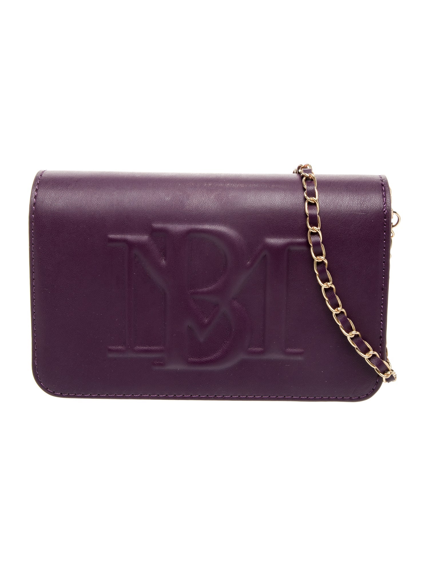 Badgley Mischka Leather Evening Bag w/ Tags