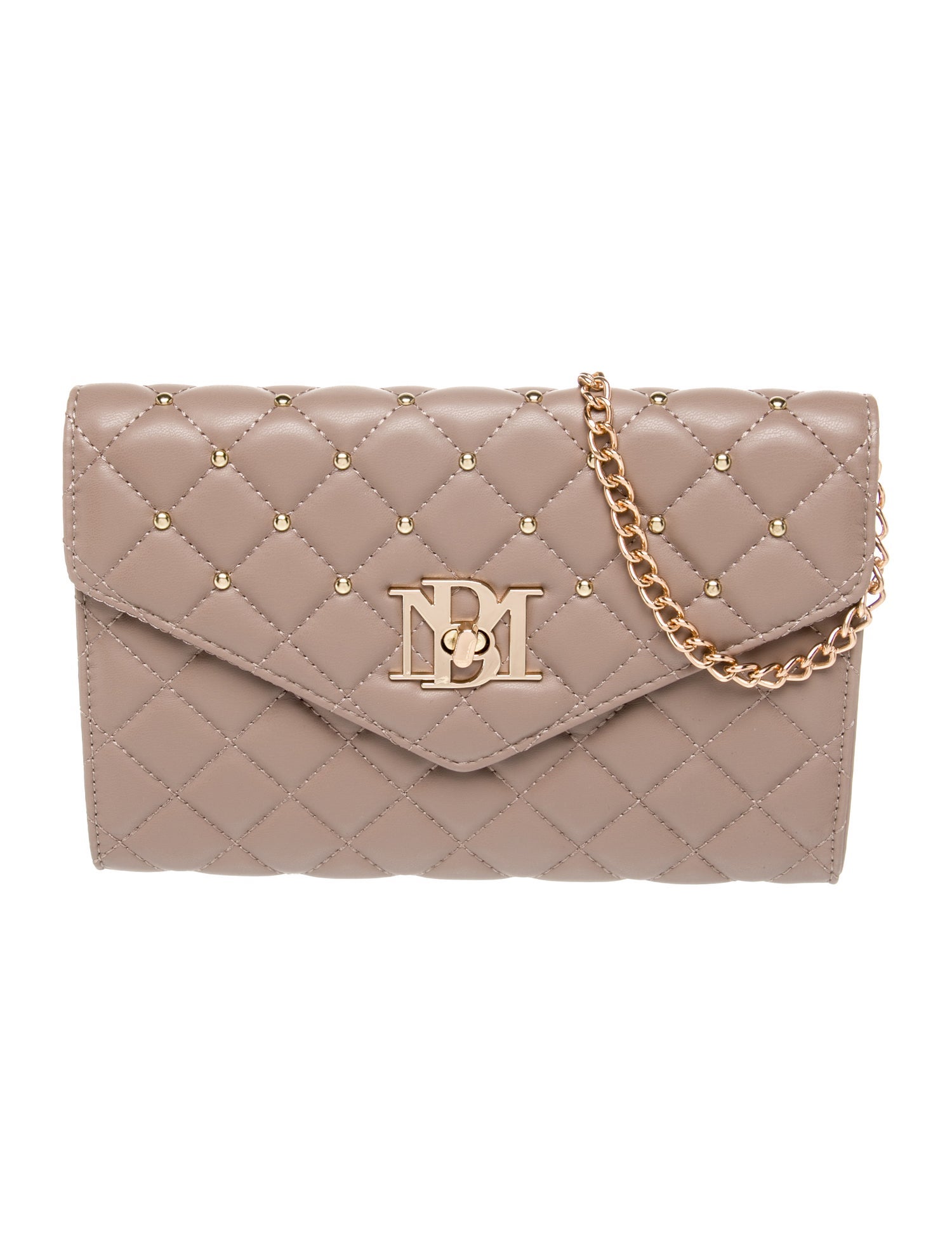 Badgley Mischka Leather Clutch w/ Tags