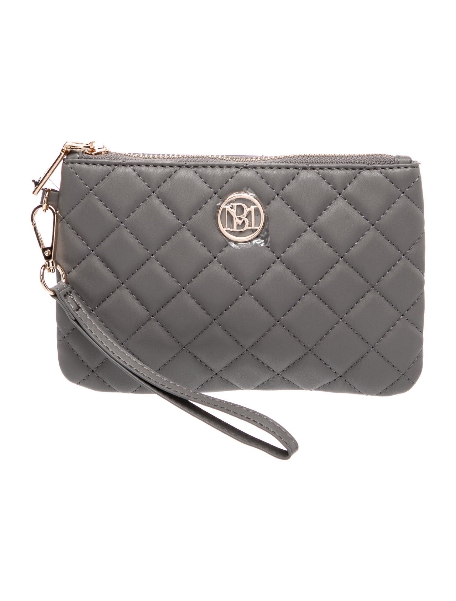 Badgley Mischka Leather Clutch w/ Tags