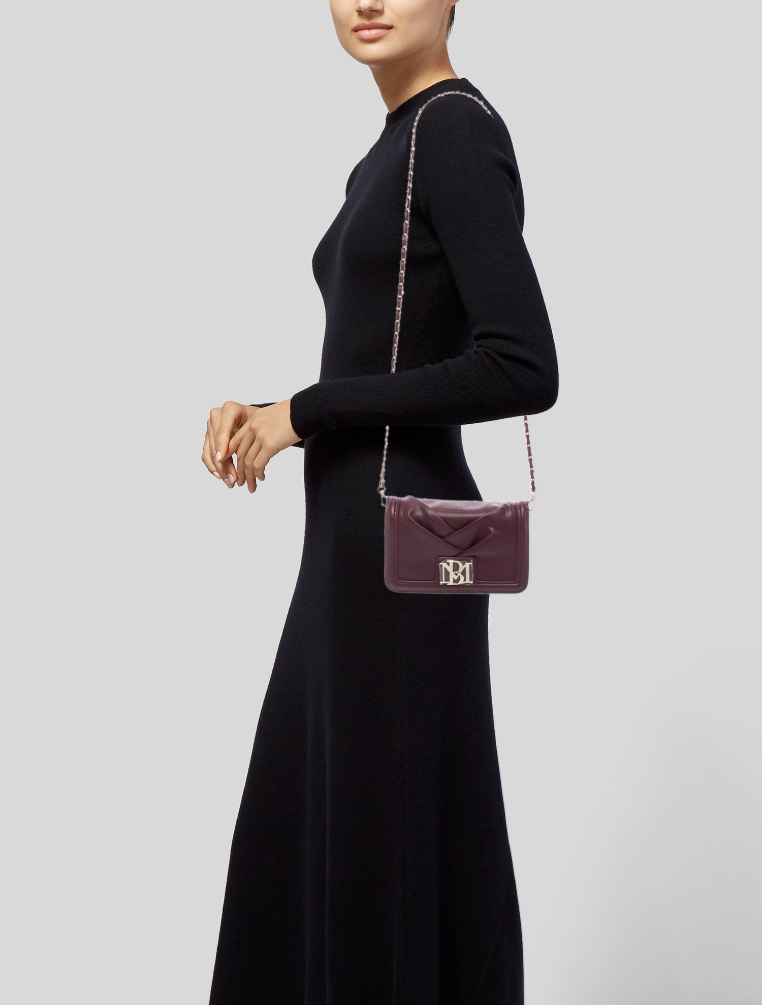 Badgley Mischka Leather Crossbody Bag