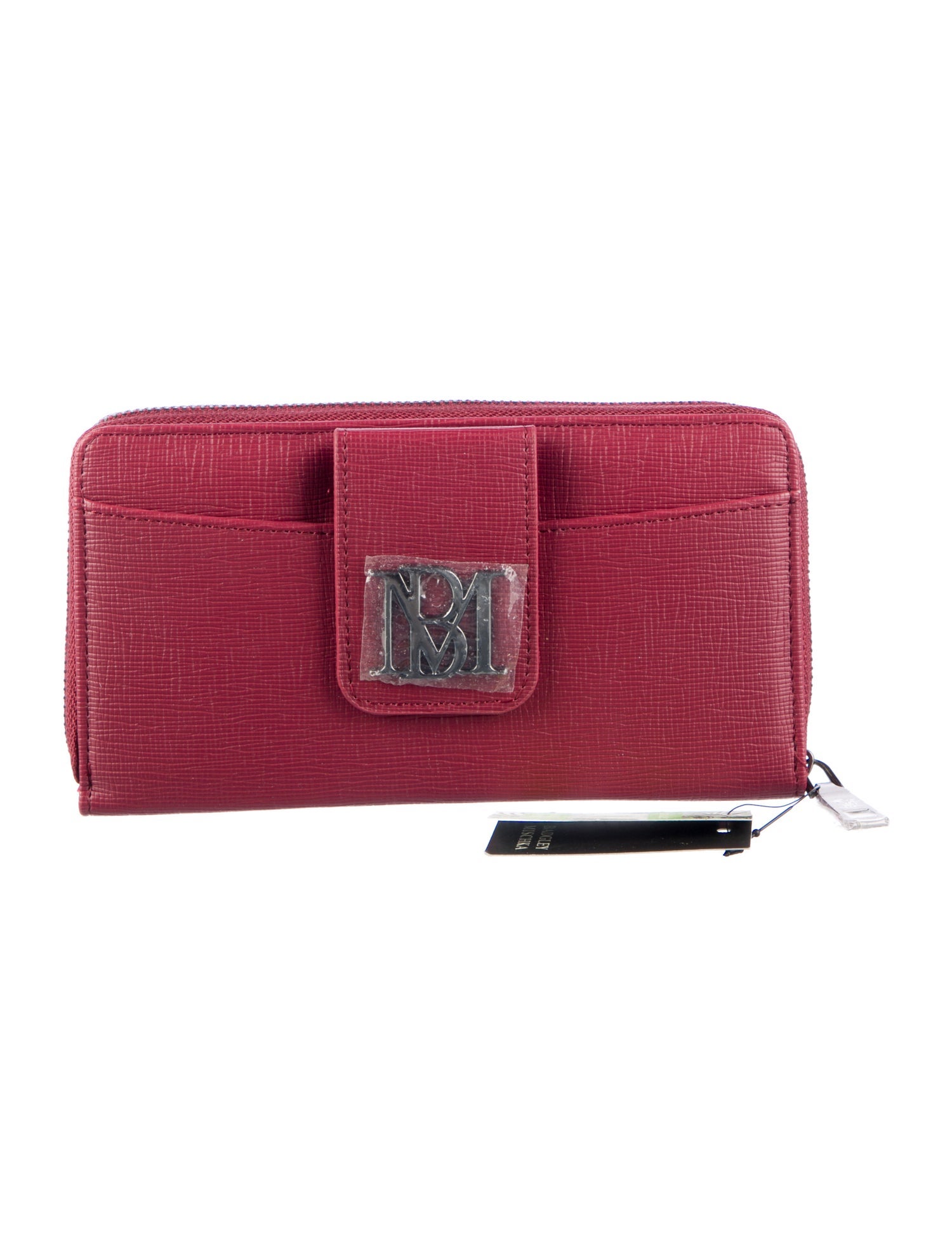 Badgley Mischka Leather Graphic Print Wristlet w/ Tags