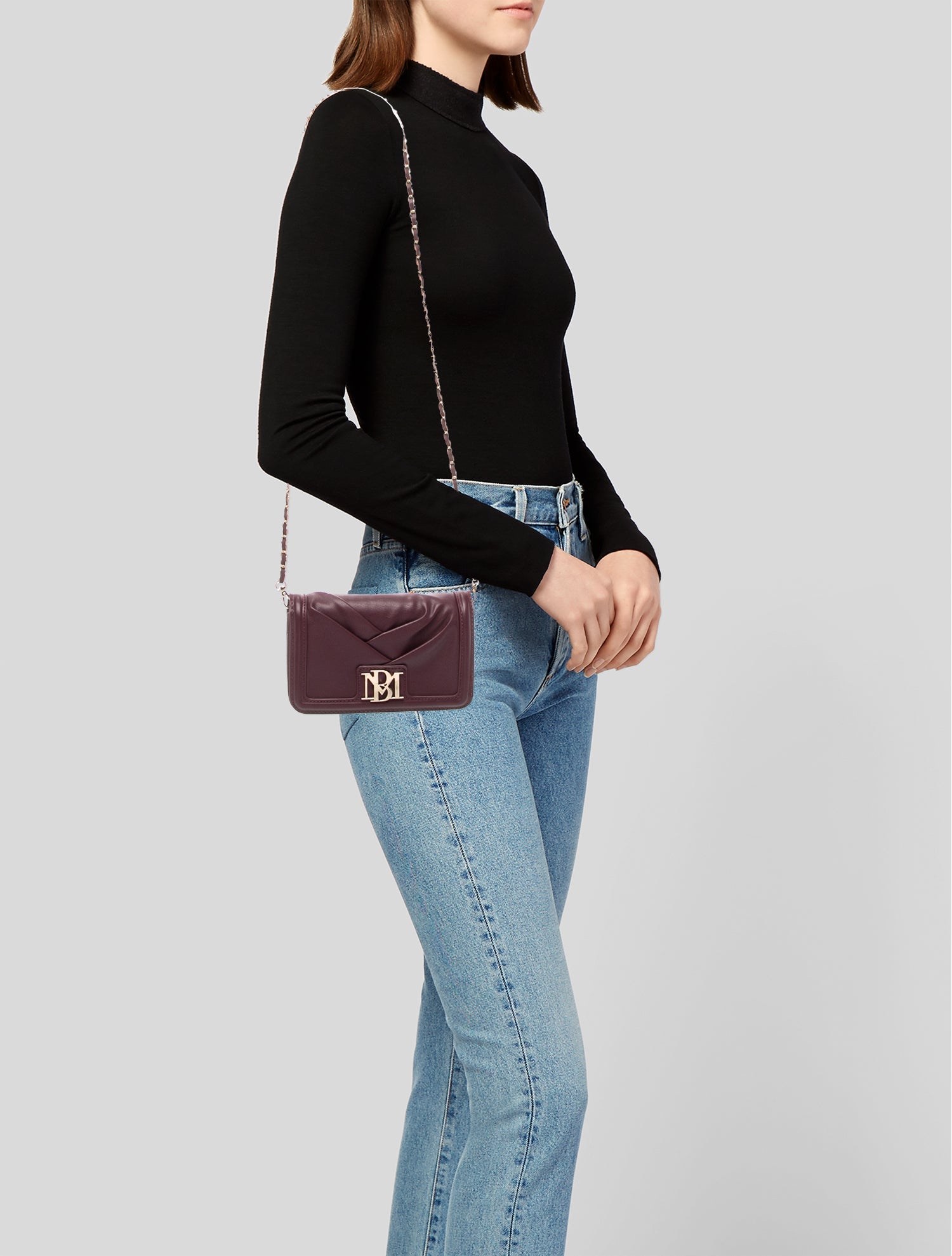 Badgley Mischka Leather Crossbody Bag w/ Tags