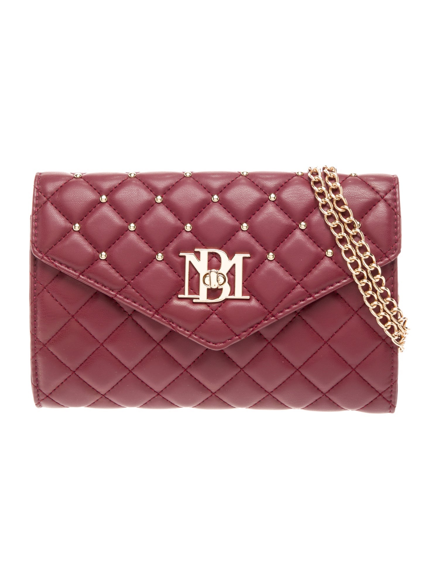 Badgley Mischka Vegan Leather Clutch w/ Tags