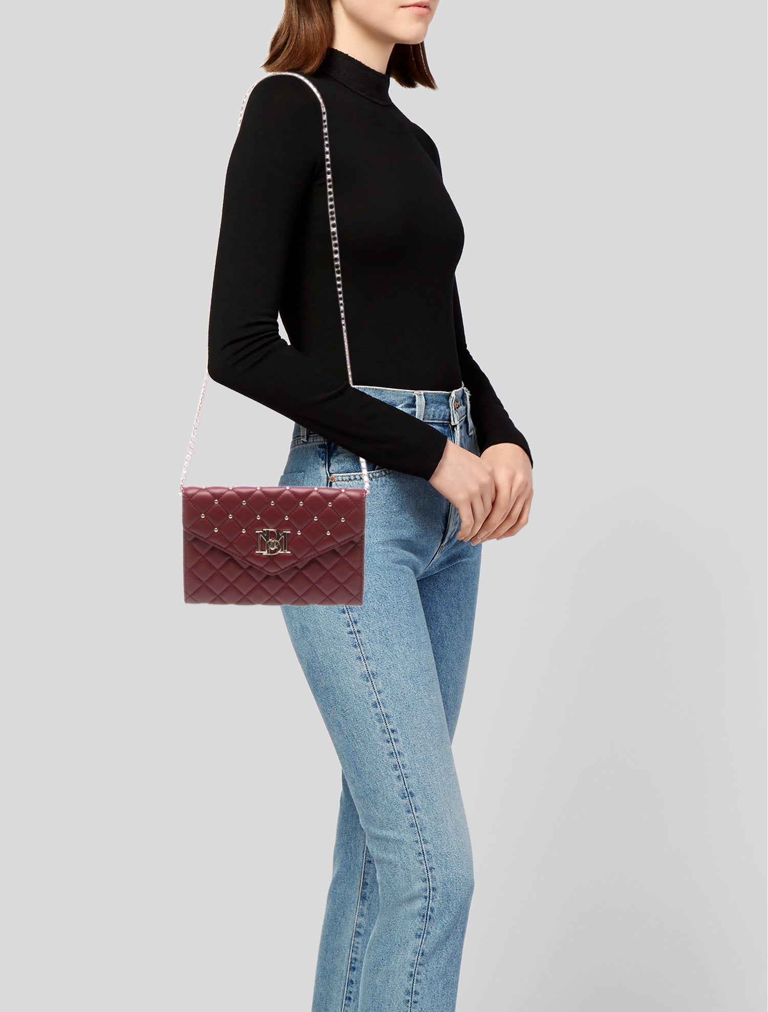 Badgley Mischka Vegan Leather Clutch w/ Tags