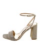 Badgley Mischka Glitter Accents Sandals