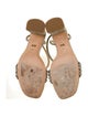 Badgley Mischka Glitter Accents Sandals
