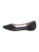 Badgley Mischka Mesh Mesh Accents D'Orsay Flats