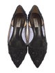 Badgley Mischka Mesh Mesh Accents D'Orsay Flats
