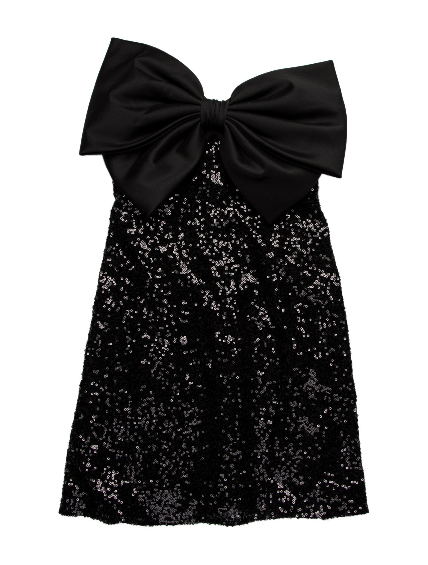 Badgley Mischka Strapless Mini Dress