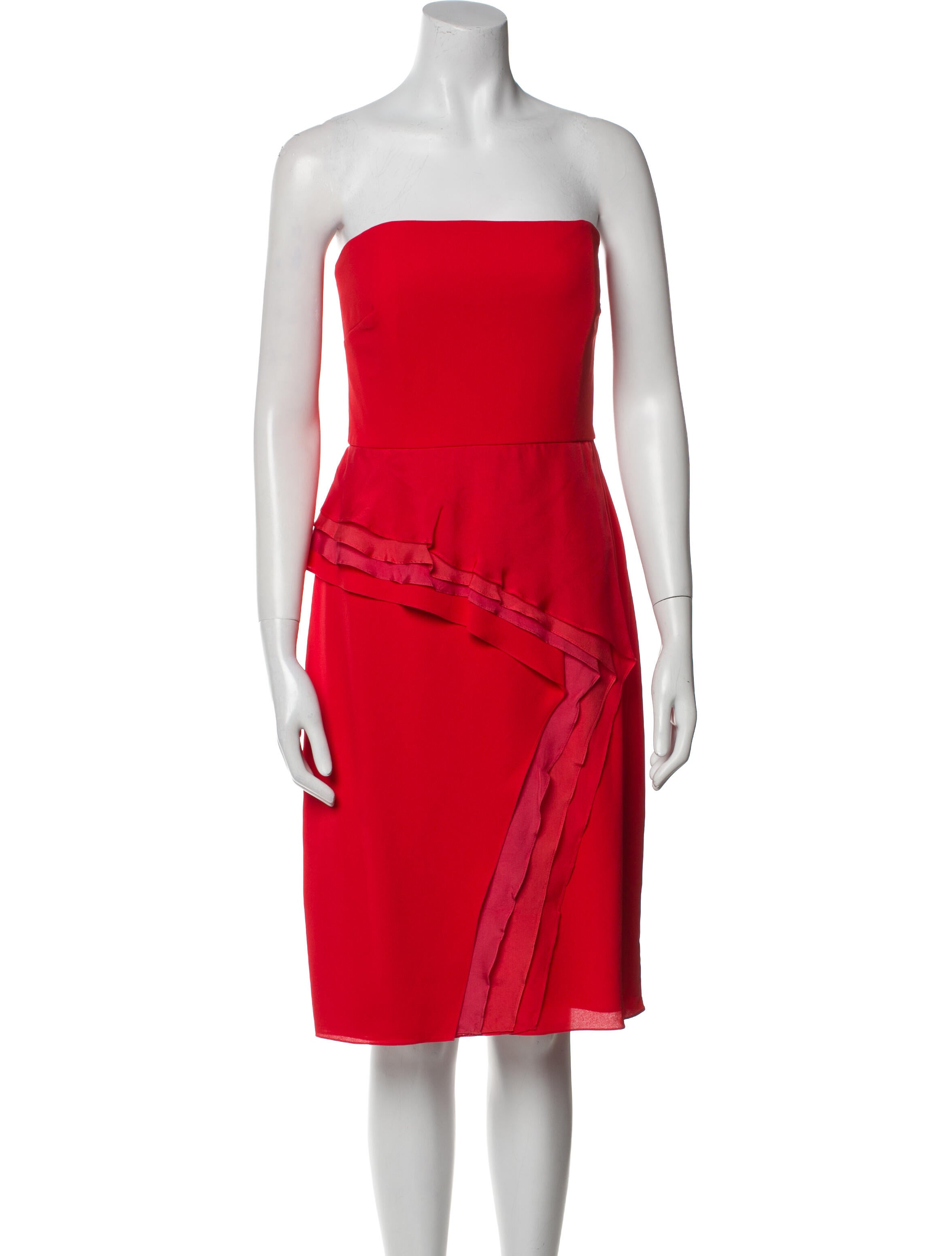 Badgley Mischka Strapless Mini Dress w/ Tags