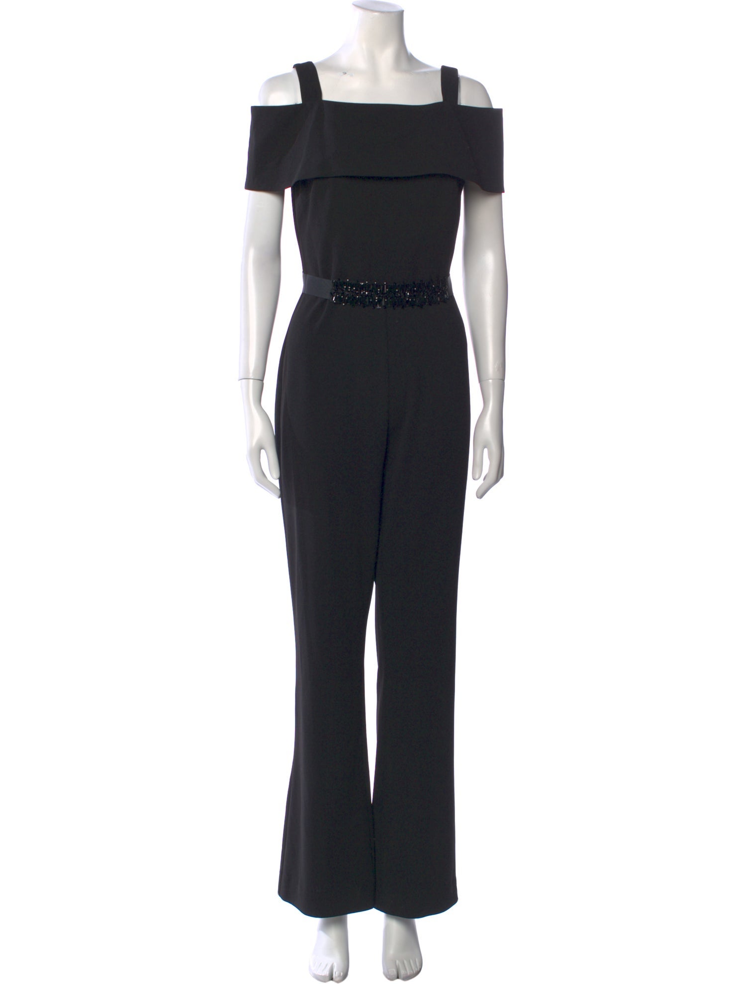 Badgley Mischka Square Neckline Jumpsuit w/ Tags