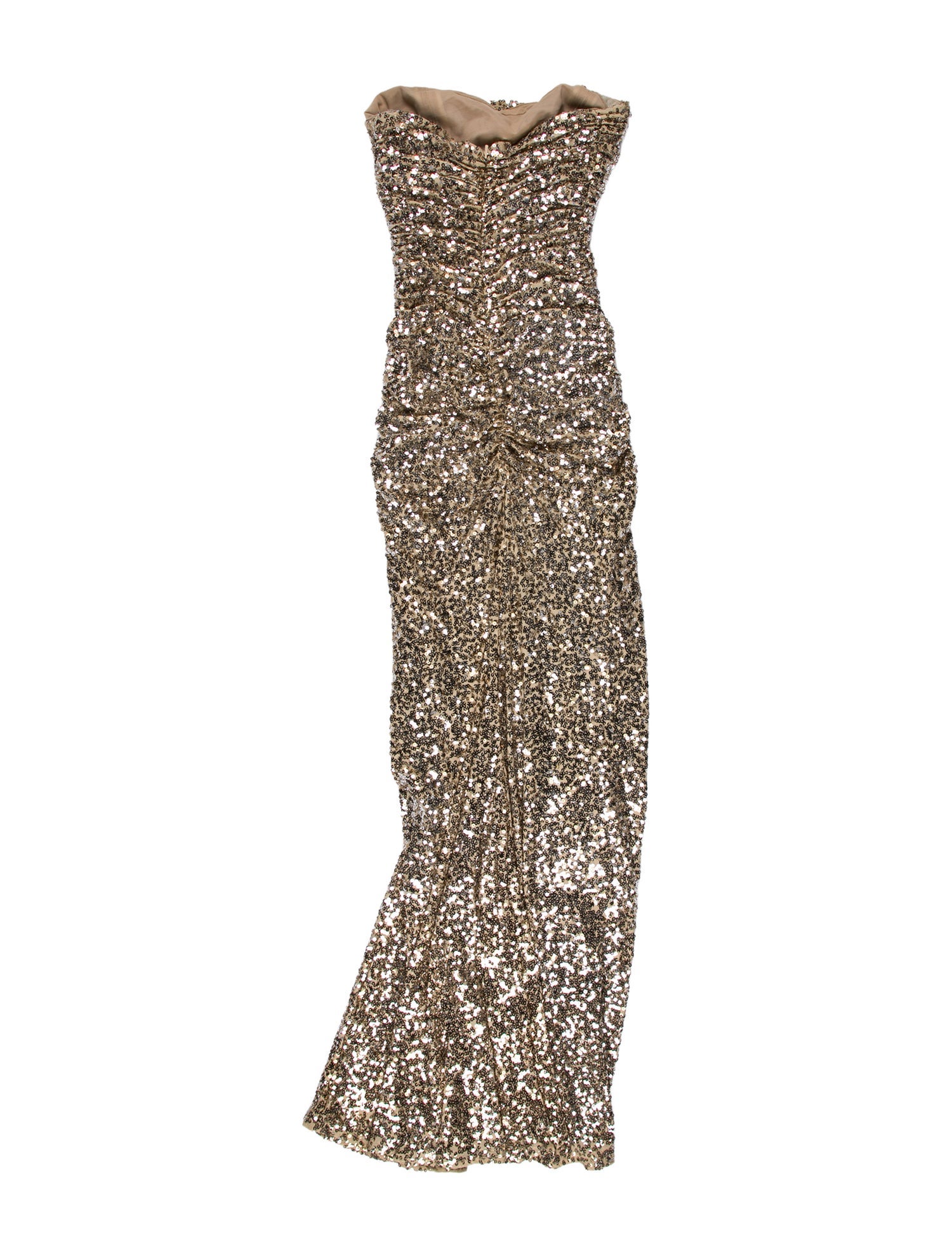 Badgley Mischka Nylon Long Dress
