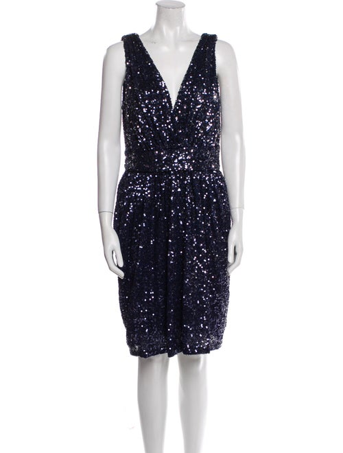 Badgley Mischka Nylon Knee-Length Dress